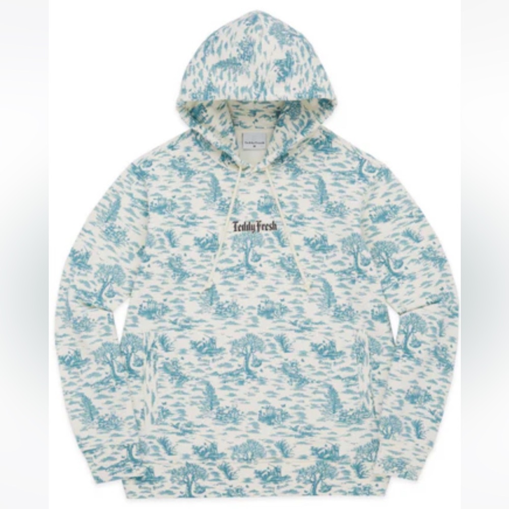 Teddy Fresh Toile Print Hoodie